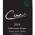 Carr Vineyards & Winery Reserve Cabernet Franc 2018 Front Label