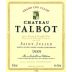 Chateau Talbot 1989 Front Label
