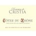 Domaine de Cristia Cotes du Rhone 2017 Front Label