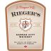 Rieger Kansas City Whiskey Front Label
