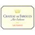 Chateau de Fargues Sauternes (375ML half-bottle) 2002 Front Label