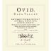 OVID 2013 Front Label