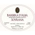 Beni di Batasiolo Barbera d'Alba Sovrana 2014 Front Label
