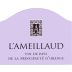 Dom. de l'Ameillaud Principaute d'Orange 2016 Front Label