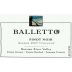 Balletto Winery Sexton Hill Vineyard Pinot Noir 2013 Front Label