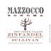 Mazzocco Sullivan Vineyard Zinfandel 2014 Front Label