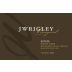 J. Wrigley Vineyards Estate Pinot Noir 2015 Front Label