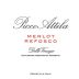 Picco Attila Refosco Merlot 2015 Front Label