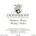 Donnhoff Oberhauser Brucke Riesling Auslese Goldkapsel (375ML half-bottle) 2022 Front Label