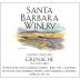 Santa Barbara Winery Lafond Vineyard Grenache 2018 Front Label