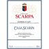 Scarpa Casa Scarpa Barbera d'Asti 2018 Front Label