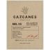 Cazcanes No. 10 Still Strength Blanco Tequila Front Label