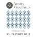 Amity White Pinot Noir 2016 Front Label