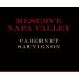 1881 Napa Reserve Red 2017 Front Label