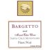 Bargetto Mount Eden Clone Pinot Noir 2016 Front Label