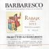 Produttori del Barbaresco Barbaresco Rabaja Riserva (1.5 Liter Magnum) 2015 Front Label