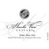 Hawks View Cellars White Pinot Noir 2018 Front Label
