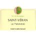 Daniel & Julien Barraud Saint-Veran Les Pommards 2019 Front Label