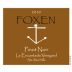 Foxen La Encantada Vineyard Pinot Noir 2010 Front Label