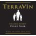 TerraVin Wines Hillside Reserve Pinot Noir 2003 Front Label