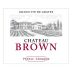 Chateau Brown 2018 Front Label