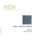 Hess Small Block Series Syrah 2014 Front Label