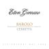 Ettore Germano Barolo Cerretta 2015 Front Label