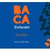 BACA Marbles Zinfandel 2018 Front Label