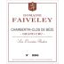 Faiveley Chambertin Clos de Beze Grand Cru 2019 Front Label