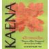 Kaena Wines Tierra Alta Vineyard Grenache 2010 Front Label