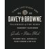 Davey & Browne Gordon and Bitner Block Estate Cabernet Sauvignon 2017 Front Label