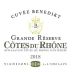 Les Vignerons de l'Enclave des Papes Cuvee Benedikt Grand Reserve 2018 Front Label