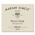 Marjan Simcic Cru Selection Pinot Noir 2018 Front Label