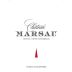 Chateau Marsau (375ML half-bottle) 2016 Front Label