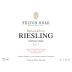Felton Road Bannockburn Riesling 2011 Front Label