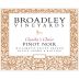 Broadley Claudia's Choice Pinot Noir 2022 Front Label