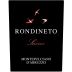 Fattoria Giuseppe Savini S.r.l. Montepulciano d'Abruzzo Rondineto 2017 Front Label