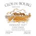 Domaine Huet Clos du Bourg Moelleux 2023 Front Label