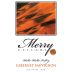 Merry Cellars Winery Cabernet Sauvignon 2013 Front Label