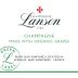 Lanson Le Green Label Organic Front Label