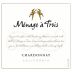 Menage a Trois Chardonnay 2017 Front Label