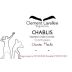 Clement Lavallee Chablis Chante Merle 2023 Front Label