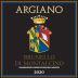 Argiano Brunello di Montalcino 2020 Front Label
