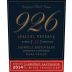 Vineyard Block Estate Block 926 Howell Mountain Cabernet Sauvignon 2014 Front Label