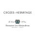 Les Alexandrins Domaine Crozes-Hermitage 2016 Front Label