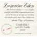 Domaine Eden Cabernet Sauvignon 2017 Front Label