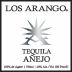 Los Arango Anejo Tequila Front Label