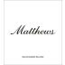 Matthews Winery Sauvignon Blanc 2020 Front Label