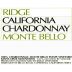 Ridge Monte Bello Chardonnay 2009 Front Label