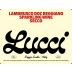 Lucci Lambrusco Secco Front Label